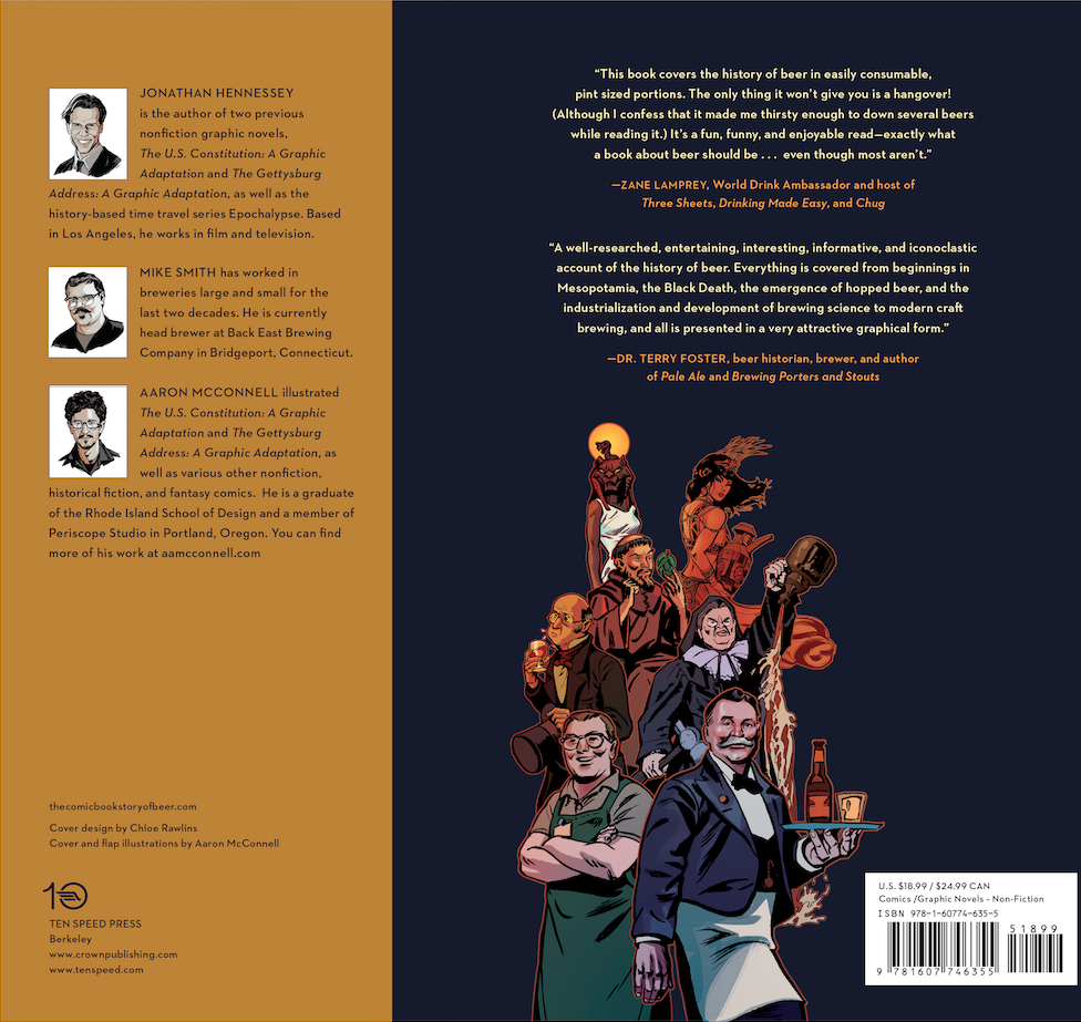 Comic Book Story of Beer — Final Cover Unveiled | Jonathan Hennessey
