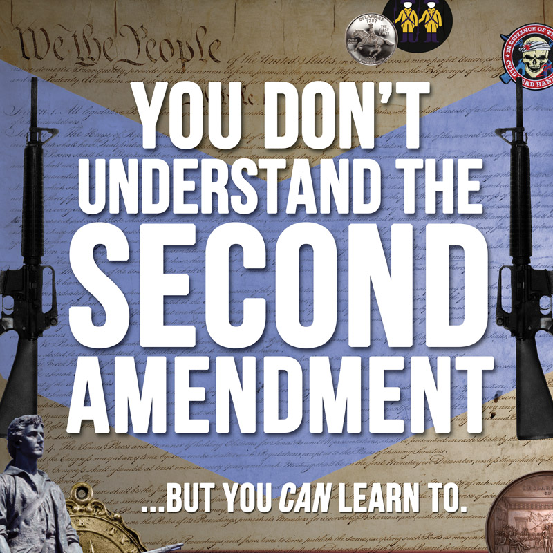 The NRA wants us to swallow their agenda whole. To take them on? Become an expert on the Constitution. 